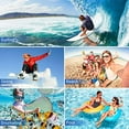 thumbnail image 7 of ProCase Floating Waterproof Phone Pouch Waterproof Phone Case, Underwater Dry Bag Cell Phone Pouch for iPhone 14 13 12 11 Pro Max XS XR X, Galaxy S23 S22 S21 Ultra Pixel Up to 7.0" -2 Pack, Clear, 7 of 7