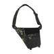 thumbnail image 2 of Bolso bandolera de pecho para hombre, con correa ajustable, portátil, informal, para el hombro Negro, 2 of 9