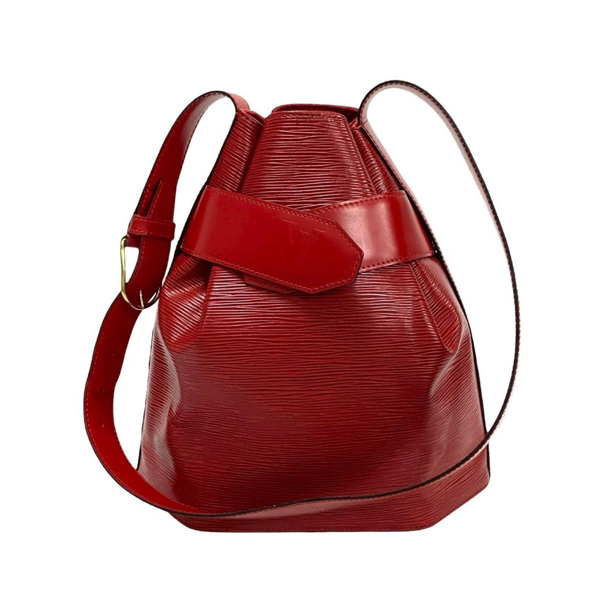 Pre-Owned LOUIS VUITTON Vintage Sac de Paul PM Epi Leather Shoulder Bag in Castilian... (Good)