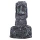 thumbnail image 1 of ColoMX Estatua de cabeza de Moai, adorno de rocalla para acuario, escultura realista de Isla de Pascua para decoración de peceras, apariencia de piedra antigua para decoración del hogar, 1 of 7