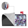thumbnail image 5 of Daiia Purple Marble Texture Mailbox Cover , Magnetic Welcome Mailbox Wraps Post Letter Box Cover for Garden Yard Home Decor-25.5x21 in, 5 of 7