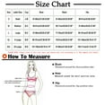 thumbnail image 3 of Swimwear for Women One Piece Lace-up Sexy Print Swimsuit Backless Fashion Bathing Suit, 3 of 8