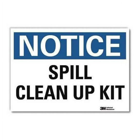 Lyle Notice Sign,10x14in,Reflective Sheeting U5-1527-RD_14X10