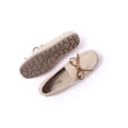 thumbnail image 2 of Minnetonka Women's Womens Loafer Moc, Sand, Size 5w, 2 of 6