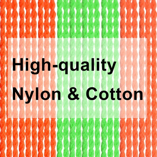 Vifaleno Lot de 12 cordes Yoyo de 1 m à 10 brins de rechange pour boule Yoyo réactive et insensible