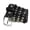 MP7100-BLACK, variant on Milwaukee Leather Men's Black Interchangeable Buckle Leather Biker Belts 34