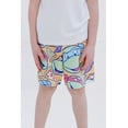 thumbnail image 4 of Teenage Mutant Ninja Turtles Pizza Donatello Raphael Leonardo UPF 50+ Swim Trunks Toddler to Big Kid, 4 of 5