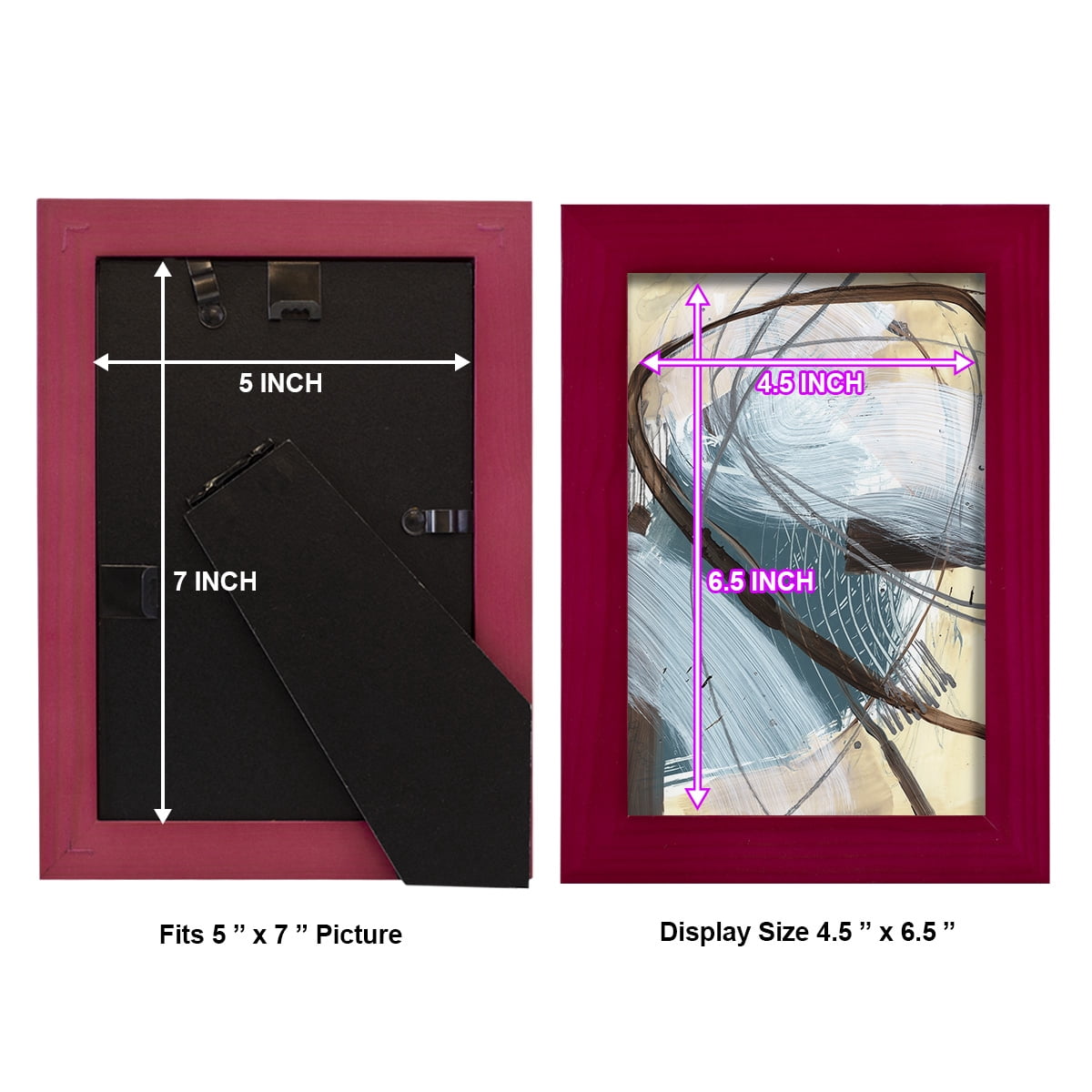 Winding Around II - Framed Print w/glass - Cherry Red
