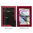 thumbnail image 4 of Winding Around II - Framed Print w/glass - Cherry Red, 4 of 8