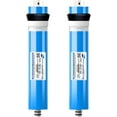 thumbnail image 1 of 1812-50 GPD RO Membrane Filter, Reverse Osmosis Membrane Element Replacement Fits Under Sink RO Drinking Water Filter Filtration Purifier System-NSF Certificated,2 Pack, 1 of 7