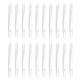 thumbnail image 1 of Juego de pinzas de plástico de precisión de 20 piezas 121 mm, set de pinzas de cabeza plana antiestáticas, 1 of 6