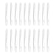 thumbnail image 1 of Juego de pinzas de plástico de precisión de 20 piezas 121 mm, set de pinzas de cabeza plana antiestáticas, 1 of 6