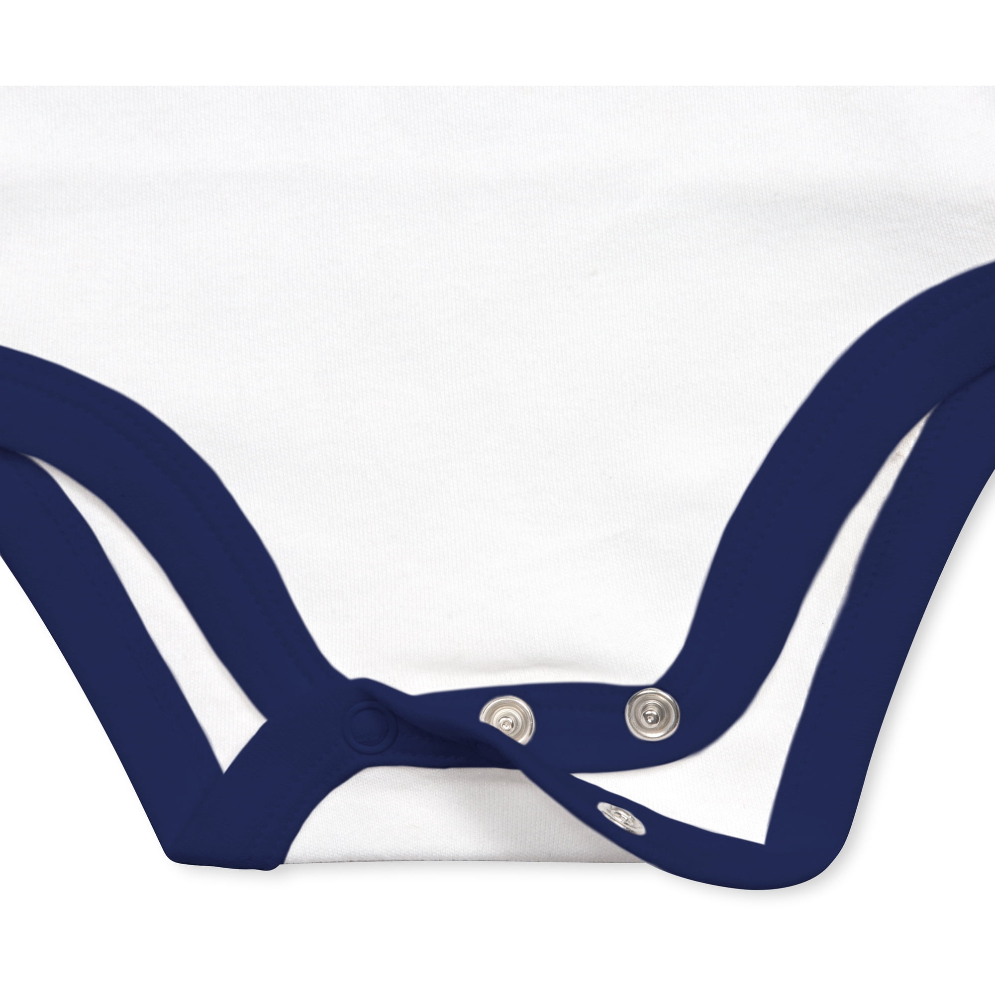 Pavilion Gift Company - Checking Me Out - 6-12 Months
Navy Trimmed Onesie