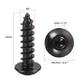 thumbnail image 2 of Uxcell Hex Socket Self Tapping Screws, M5 x 20mm Carbon Steel Wood Screw 50 Pack, 2 of 4