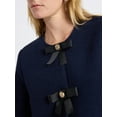 thumbnail image 4 of Free Assembly Women's Bow Front Cropped Jacket, Sizes XS-XXL, 4 of 5