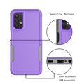 thumbnail image 4 of For Samsung Galaxy A03S A13 A14 A23 A32 A34 A53 A54 5G Case,Njjex 2 in 1 PC Phone Case ,Rubber & Rugged Shockproof Full Body Protection Case Cover-Purple, 4 of 6