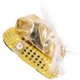 thumbnail image 2 of KAKOWELY Sombrero decorativo con penacho, accesorio para juego de rol, sombrero para carnaval, accesorio para espectáculos, 2 of 5