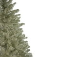 thumbnail image 3 of Northlight Full Platinum Tinsel Artificial Christmas Tree - 6' - Unlit, 3 of 7