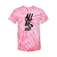 thumbnail image 1 of All The Cats Tie-Dye Cyclone Women -Smartprints Designs, Female Large, 1 of 2