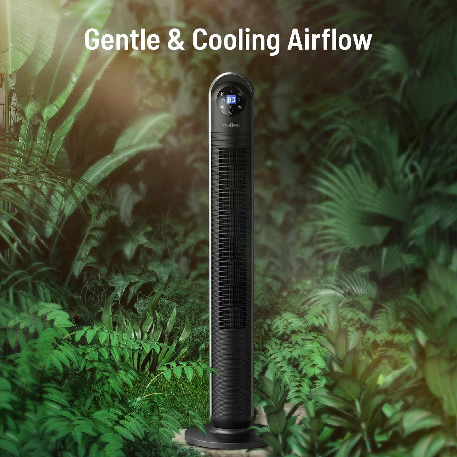 Buy Tower Fan, Paris Rhone 44 Oscillating Floor Fan with Remote