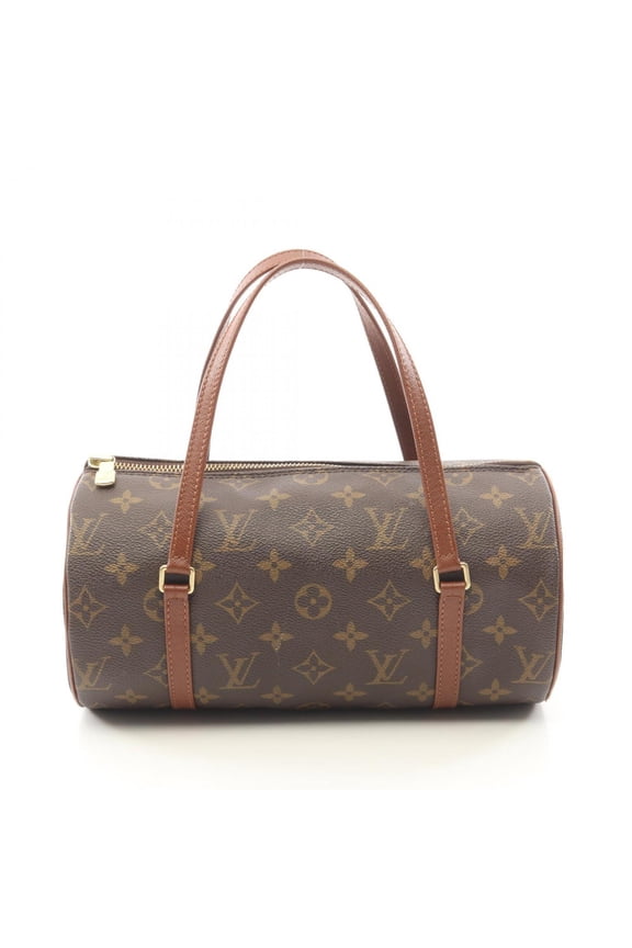 Pre-Owned Louis Vuitton Papillon 26 (older model) handbag, coated canvas and leather, Monogram...