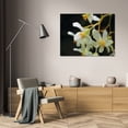 thumbnail image 3 of Brian Moore 44x31 Gallery Wrapped Canvas Wall Art Titled - White Orchids II, 3 of 4