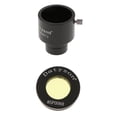 thumbnail image 1 of Adaptador de ocular telescópico Sunnimix 0.965 a 1.25 Metal con Filtro Amarillo, 1 of 8