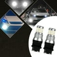 thumbnail image 2 of 2 piezas luces de freno traseras parpadeantes Zulema Bombillas de repuesto Blanco 3157 Bombillas de faros de coche, 2 of 7