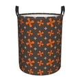 thumbnail image 1 of DouZhe Waterproof Collapsible Large Laundry Baskets, Cool Art Textures Prints Circular Hamper with Handles, 1 of 7