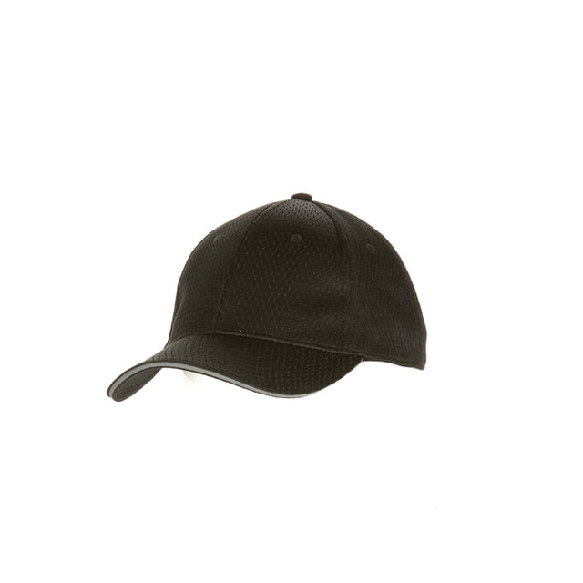 Gorra de béisbol Chef Works Cool Vent negro/gris ajustable