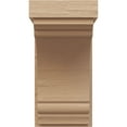thumbnail image 2 of 8"W x 8"D x 16"H Wide Warren Rough Cedar Woodgrain TimberThane Corbel, Primed Tan, 2 of 6