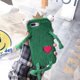 thumbnail image 4 of Funda para teléfono móvil Frog King compatible con iPhone 11 de 6,1 pulgadas, parte trasera suave de Tpu de invierno de felpa cálida y peluda de dibujos animados lindos, 4 of 4