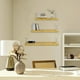 thumbnail image 5 of 3 Pcs Wall Shelves Set Floating Shelves Display Shelf Wall Mount Wooden Rack Spice Rack Bookshelf For Living Room Toilet Office Bedroom Kitchen, 5 of 5