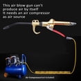 thumbnail image 4 of Tignapoo High-Pressure Gold Metal Air Blower Gun with Ergonomic Handle and Quick Coupling for Efficient Dust Cleaning, 4 of 6