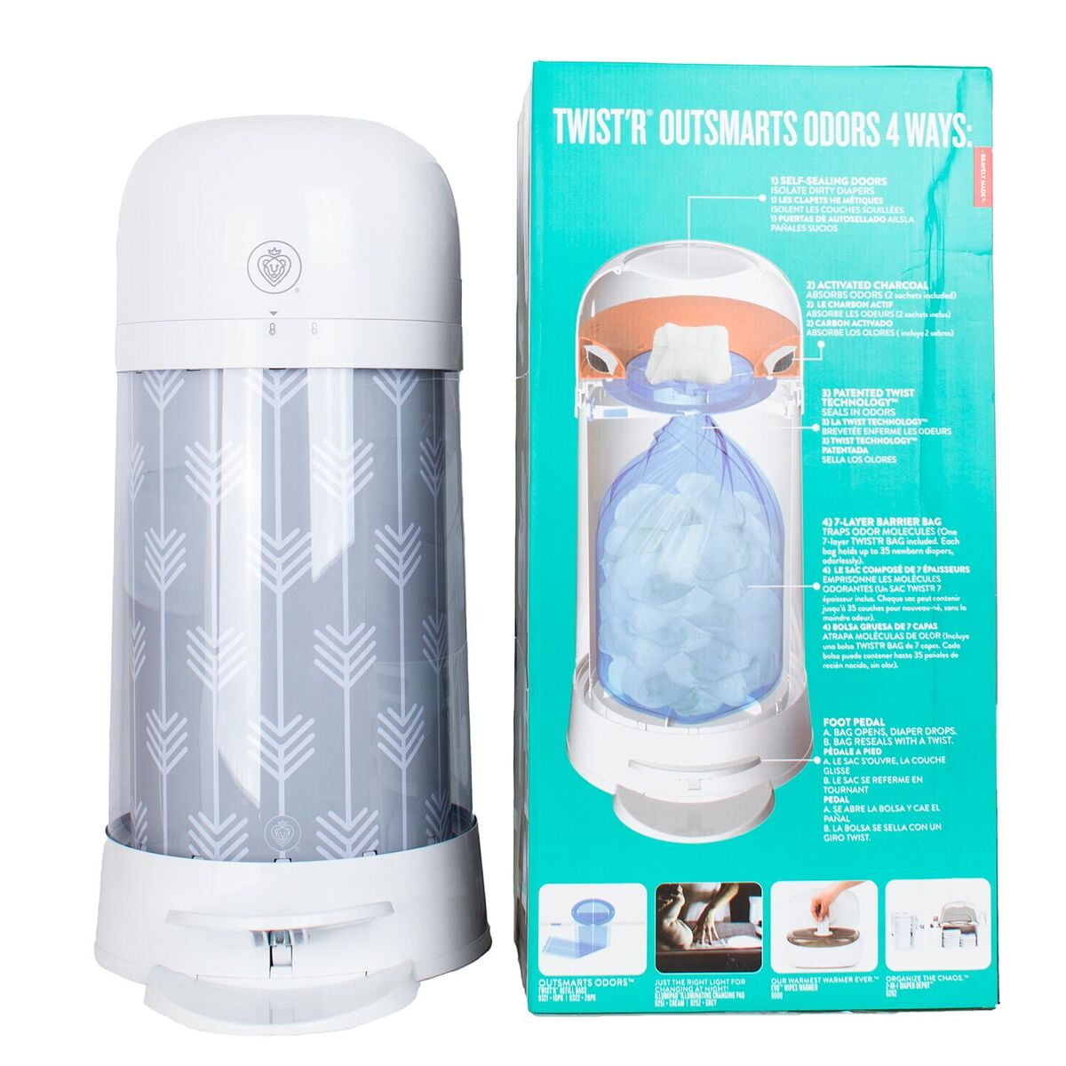 Prince Lionheart Twist/'R Diaper Disposal Refill Bags 10 Piece