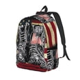 thumbnail image 1 of Disketp Veterans Day1 Mochila de Lona Estampada, Mochila Escolar de Viaje Ligera para Estudiantes y Portátil-Medium, 1 of 5