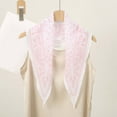 thumbnail image 2 of Aocisk Classic Italian Bandana Versatile Headband Scarf Paisley Pattern Accessory for Every Occasion Pink One Size, 2 of 3