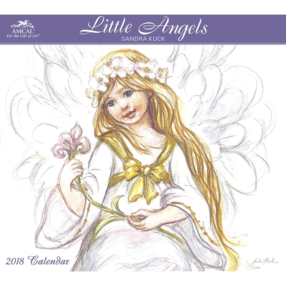 Little Angels Deluxe Wall Calendar, Babies & Children in Art by ACCO