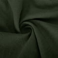 thumbnail image 5 of Hurxie Men's Long Linen Shorts Below Knee Pocketed 3/4 Summer Drawstring Capri Pant Army Green,3XL, 5 of 7