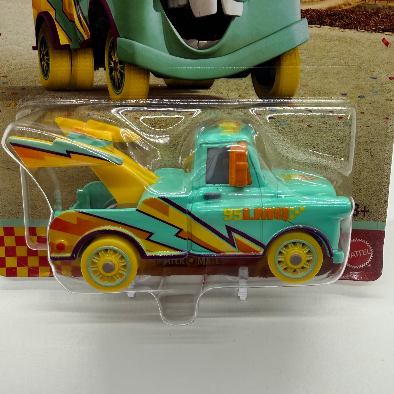 Mattel Disney Pixar Cars Mater Die-Cast Toy Truck, 1:55 Scale Collectible Tow Truck Vehicle, Race to Celebrate 2026 Series, Kids Ages 3+