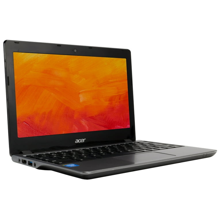Acer Chromebook C720-2103 Laptop Computer, High Definition Display, Intel  Dual-Core Processor, 16GB Solid State Drive, 2GB RAM, Chrome OS, WiFi, HDMI 