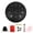 Frosted black, variant on 11 Note Steel Tongue Drum Small Healing Drum Portable Handpans Drum Percussions Instrument for Meditations