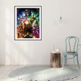 thumbnail image 2 of Cuadros Decorativos 5D Avenger pintura de diamante redondo completo DIY arte de pared abstracto decoración del hogar regalos JShteea Nuevos Originales, 2 of 5