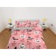 thumbnail image 2 of Bonita ropa de cama y funda de almohada de Halloween rosa, juego de funda nórdica de bruja,, 2 of 4