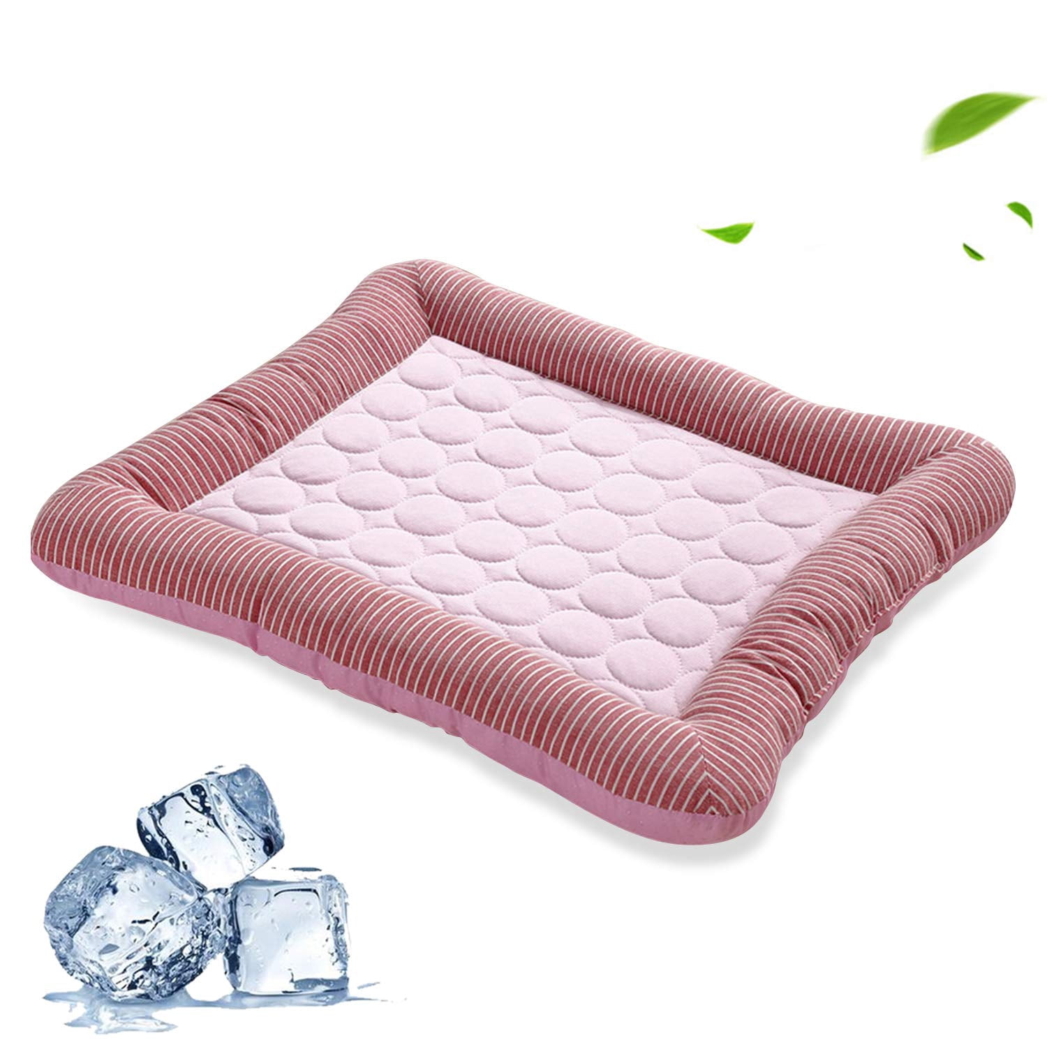 Cama refrescante para mascotas, cama para perros pequeños, cama de enfriamiento para gatos, sofá de seda de hielo para mascotas, cama de verano para perros, nido de mascotas para gatitos y