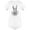 White, variant on Hand Drawn Sketch Design Bodysuit Infant -Image by Shutterstock,  6 Months