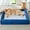 Blue, variant on ECP XL Extra Large Dog Bed, Washable Dog Couch with Removable Waterproof Cover, Orthopedic Large Pet Sofa Bed with Bolster Sides for Sleeping