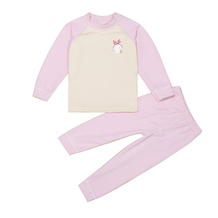

Ydojg Toddler Pajamas Sleepwear Children S Warm Set Boys Girls Baby Homewear Cartoon Printing Pajamas Large Children Children S Clothing For 4-5 Years