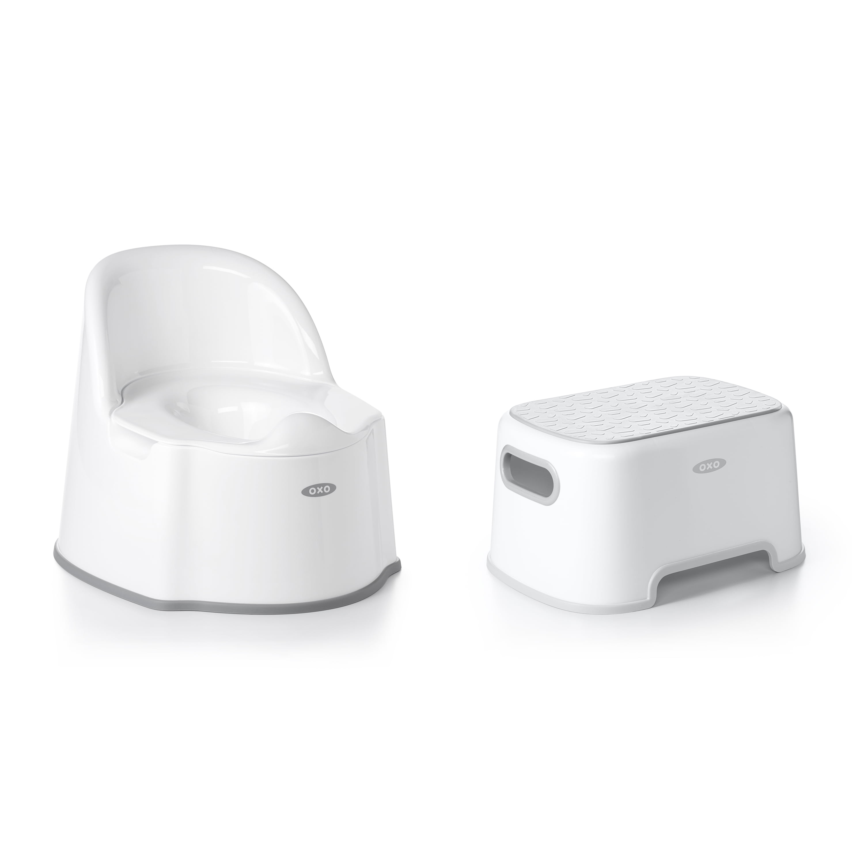 OXO Tot Potty & Stool Set White