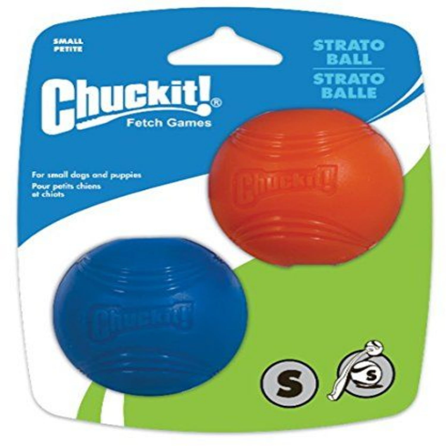 Chuckit! Small Strato Ball for Small Dogs and Puppies - Walmart.com